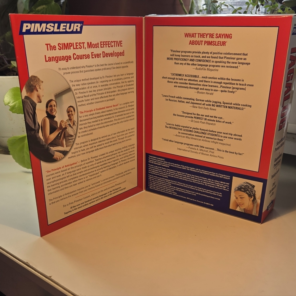Pimsleur Basic Tagalog Language Course on CD - Picture 4 of 6